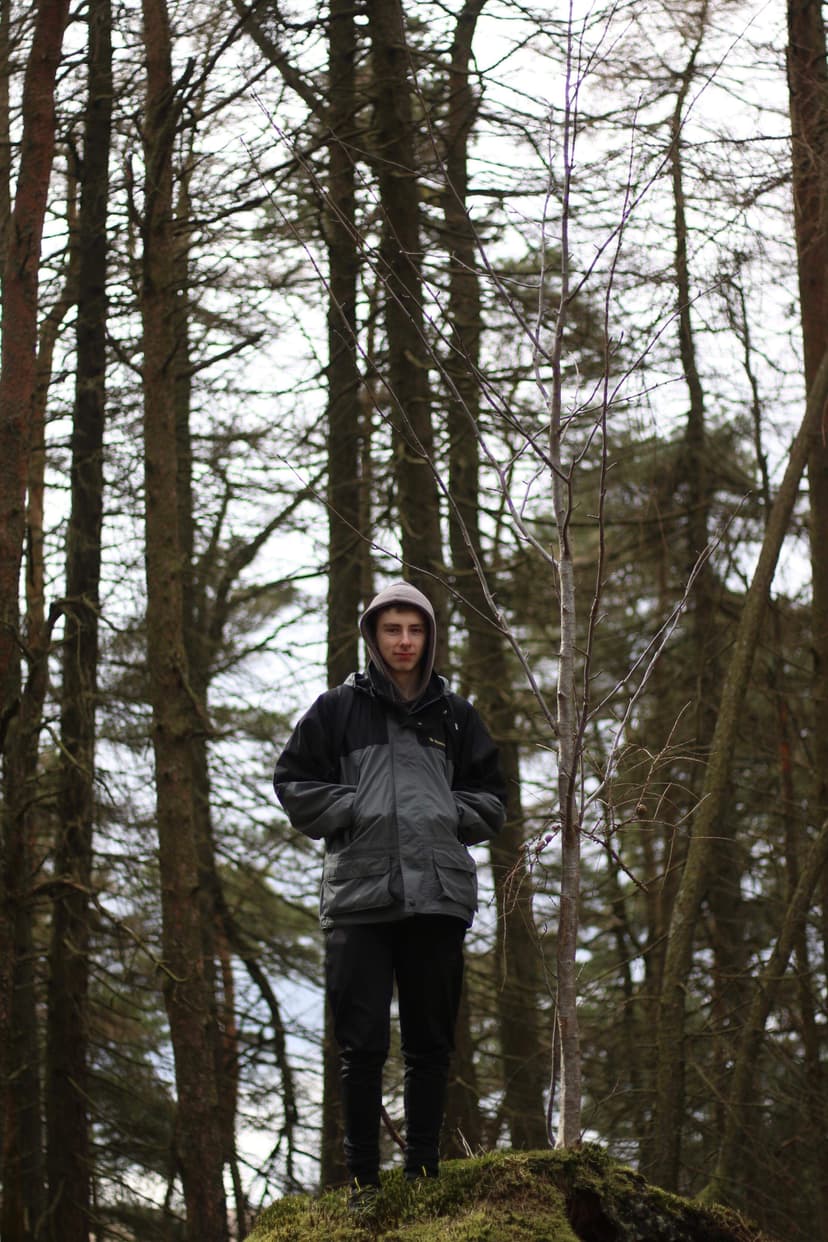 David in the Mourne Mountains
